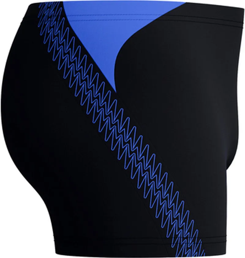 Speedo Men's Hyperboom Splice Aquashort Black/Cobalt Pop-3