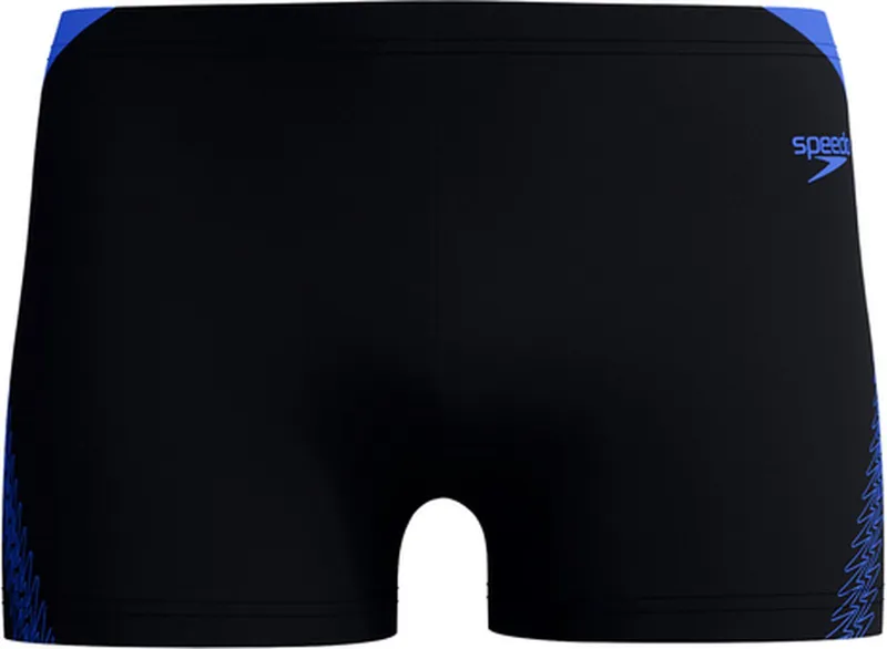 Speedo Men's Hyperboom Splice Aquashort Black/Cobalt Pop-2
