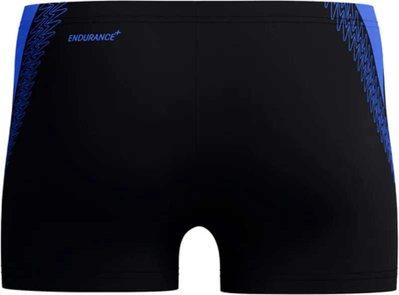 Speedo Men's Hyperboom Splice Aquashort Black/Cobalt Pop-1