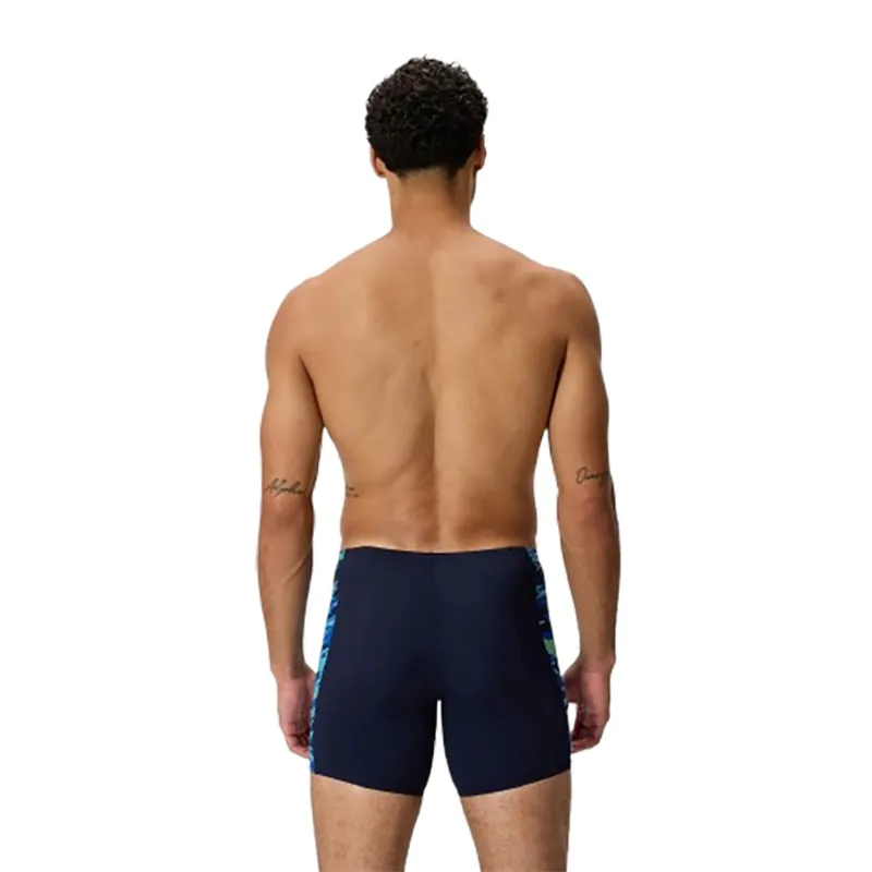 Speedo Men's Hyperboom Splice Mid Jammer Peacoat/Deep Sapphire-6