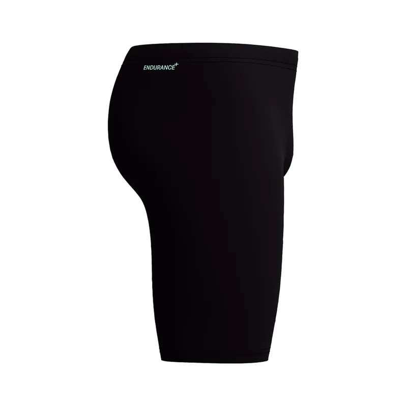 Speedo Men's Hyperboom V-Cut Jammer Black/Alfalfa Green-1