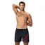 Speedo Men's Medley Logo 16 inch Swim Shorts Black/Red