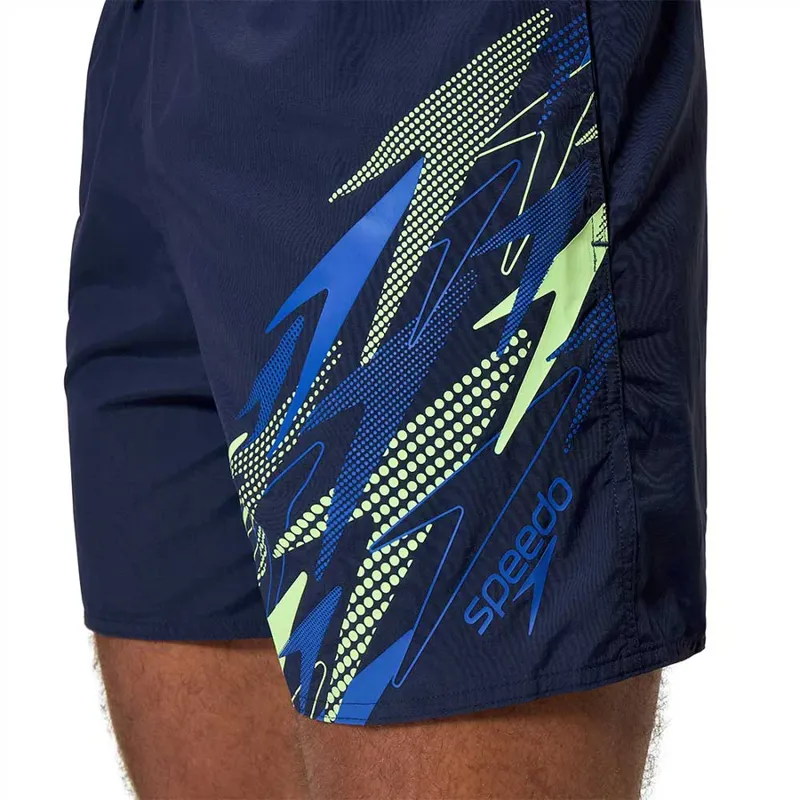 Speedo Men's Medley Logo 16 inch Swim Shorts Navy/Blue-11