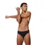 Speedo Men's Medley Logo 7cm Brief Black/Red