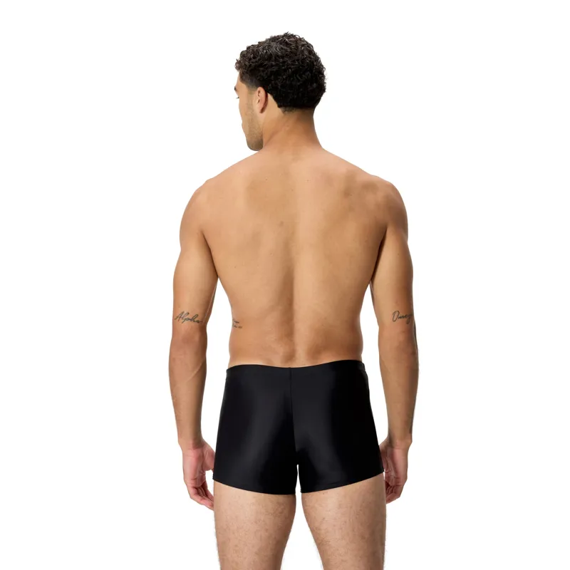 Speedo Men's Medley Logo Aquashort Black/Red-7