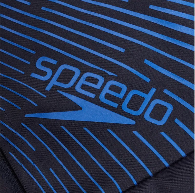 Speedo Men's Medley Logo Aquashort Navy/Blue-11