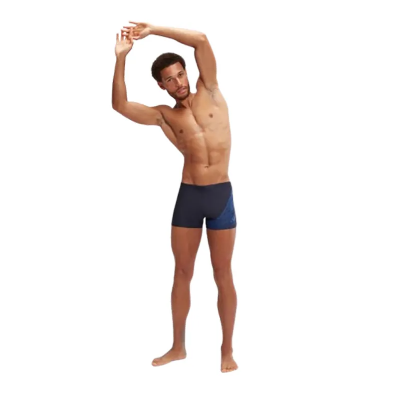 Speedo Men's Medley Logo Aquashort Navy/Blue-5