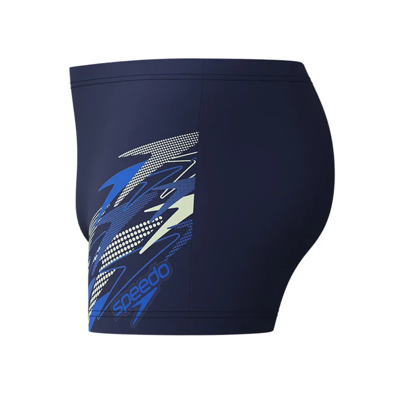 Speedo Men's Medley Logo Aquashort Navy/Blue-2