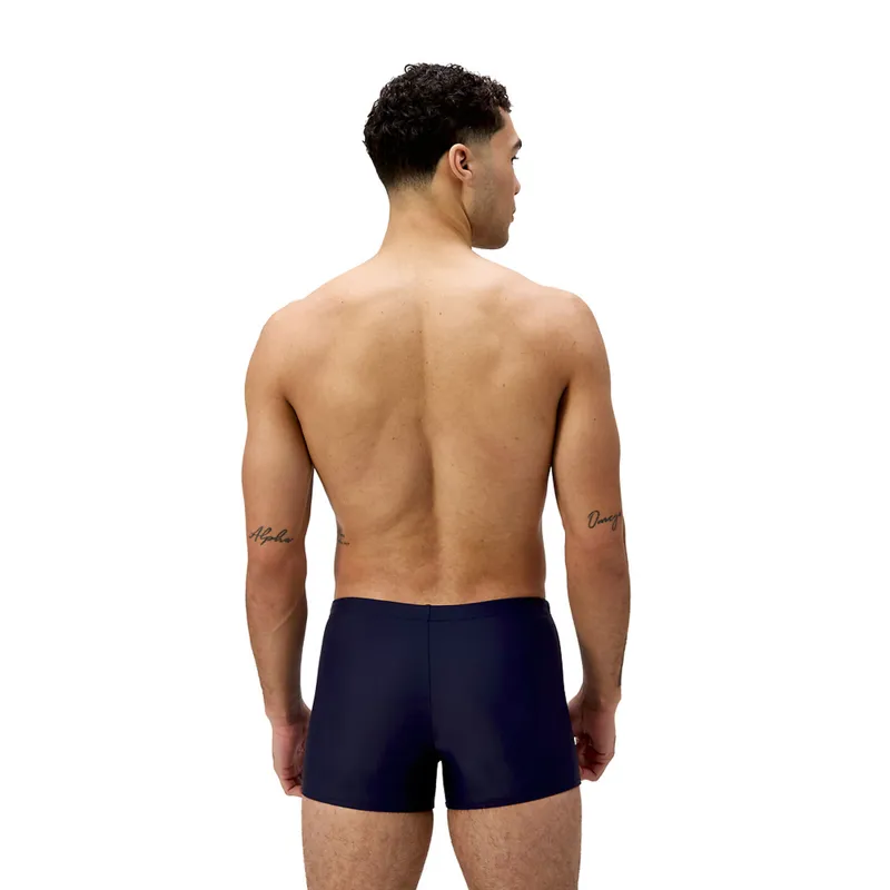 Speedo Men's Medley Logo Aquashort Navy/Sugar Blue-4