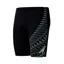 Speedo Men's Medley Logo Jammer Black/Alfalfa Green