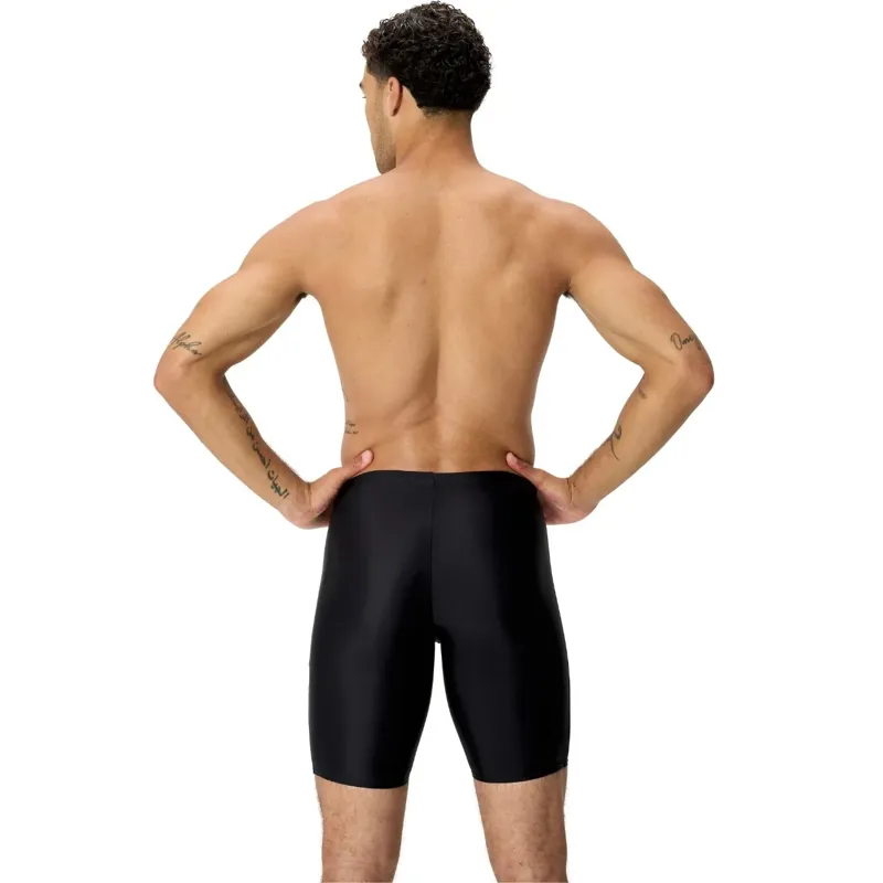 Speedo Men's Medley Logo Jammer Black/Red-5
