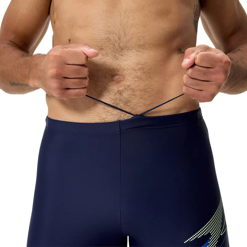 Speedo Men's Medley Logo Jammer Navy/Blue-8