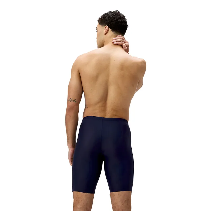 Speedo Men's Medley Logo Jammer Navy/Lagoon Blue-5