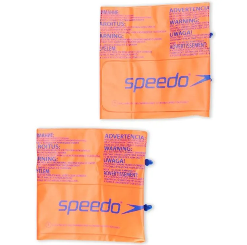Speedo Roll Up Armbands Orange-2