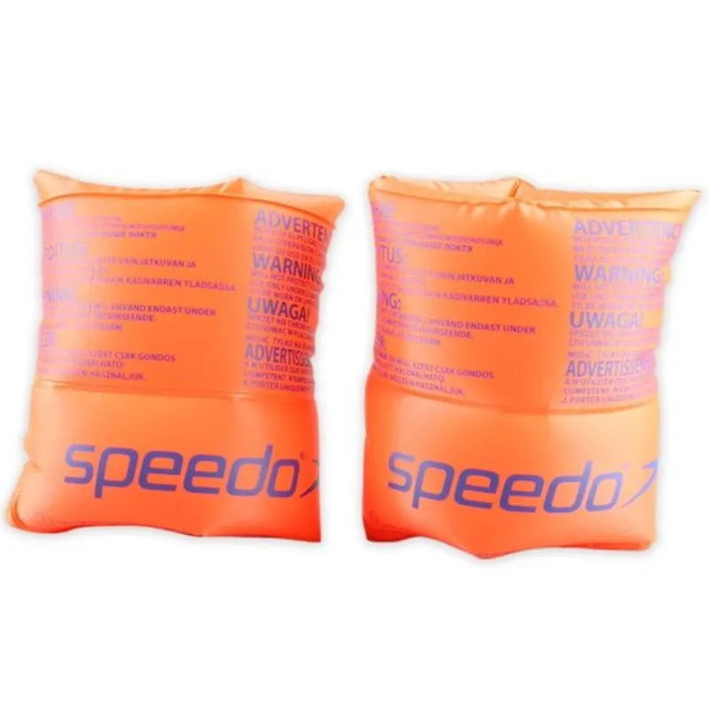 Speedo Roll Up Armbands Orange
