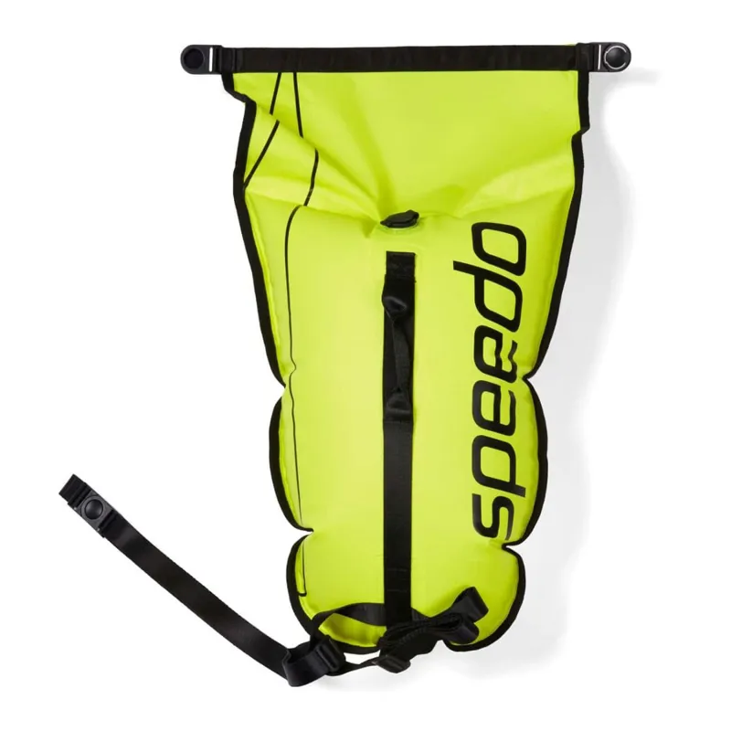 Speedo Tow Float with Dry Bag Yellow/Black-2