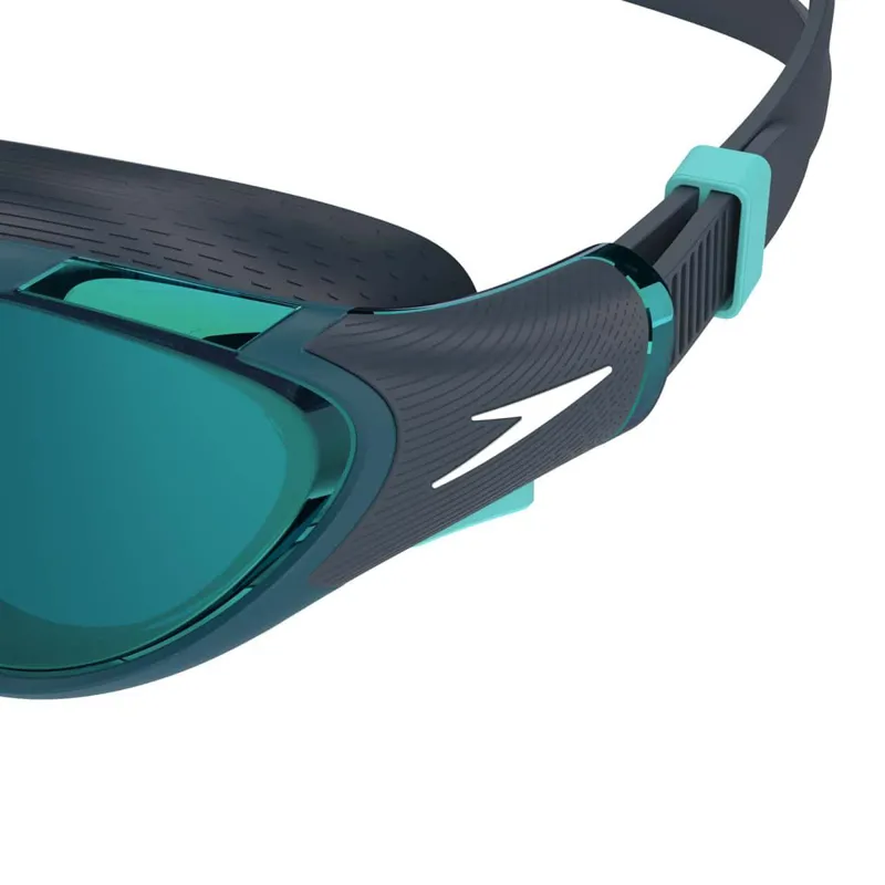 Speedo Women's Biofuse 2.0 Emerald Mirror Goggles Dark Teal/Cobalt-5