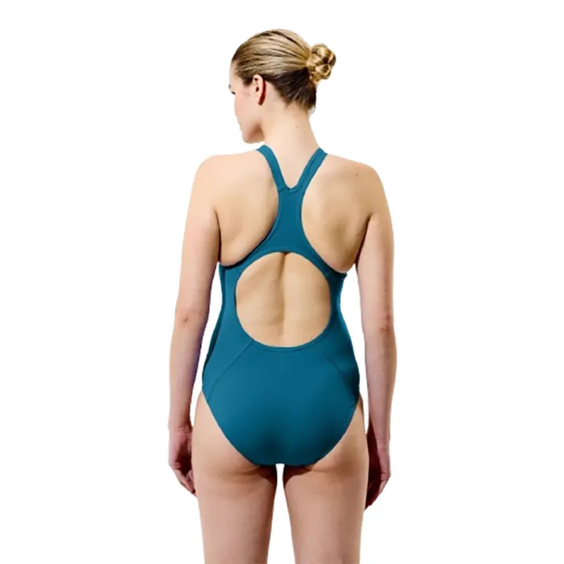 Speedo Women's Endurance+ Medalist Swimsuit Teal Abyss-6