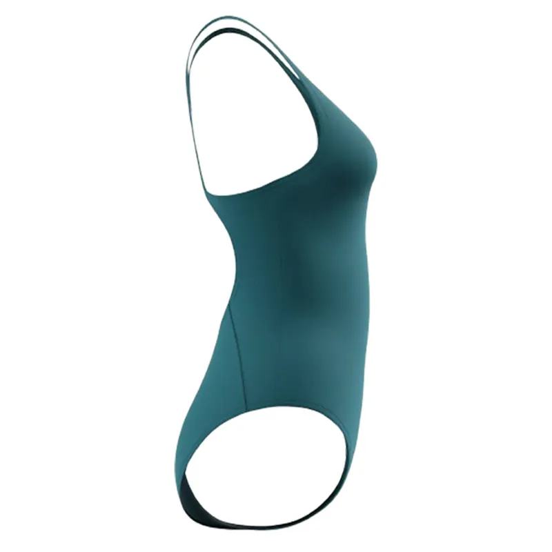 Speedo Women's Endurance+ Medalist Swimsuit Teal Abyss-2