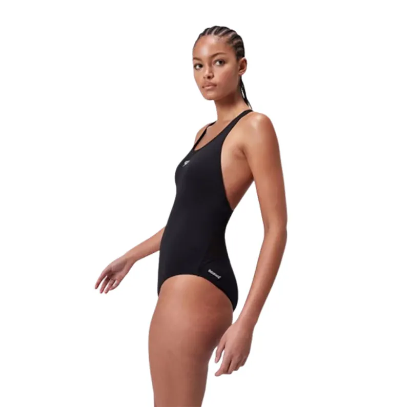 Speedo Women's Endurance+ Power Crossback Swimsuit Black-3