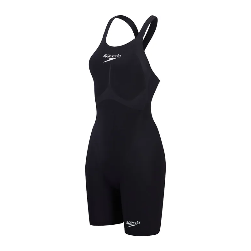 Speedo Women's Fastskin LZR Pure Valor 2 Openback Kneeskin Black