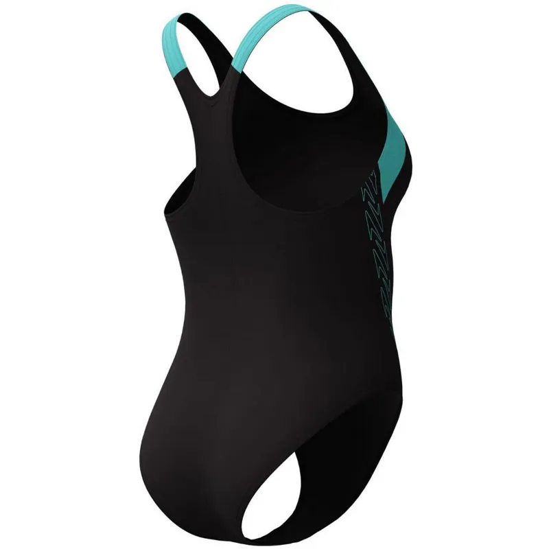 Speedo Women's Hyperboom Splice Racerback Swimsuit Artic Glass-1