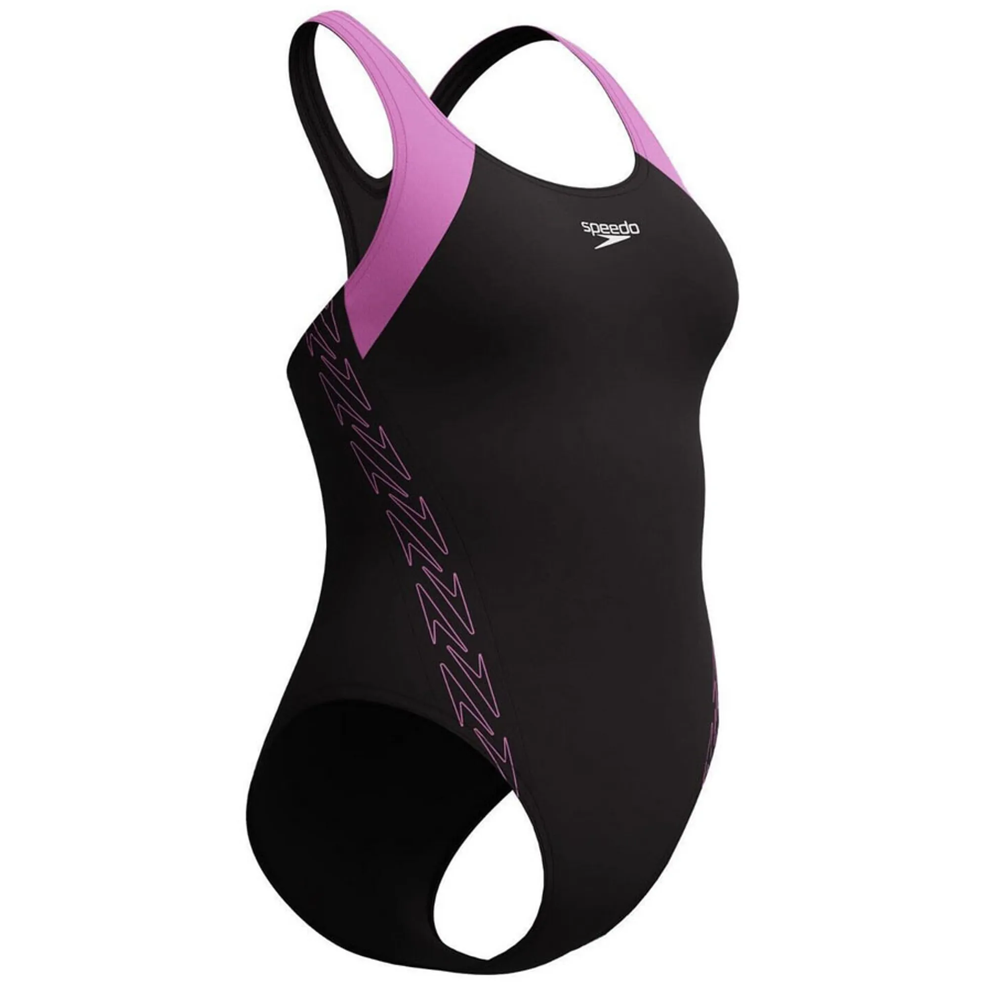 Speedo Women s Hyperboom Splice Racerback Swimsuit Neon Violet Speedo Women s Hyperboom Splice Racerback Swimsuit Neon Violet