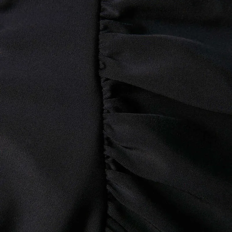 Speedo Women's Maternity Fitness One Piece Swimsuit Black-8