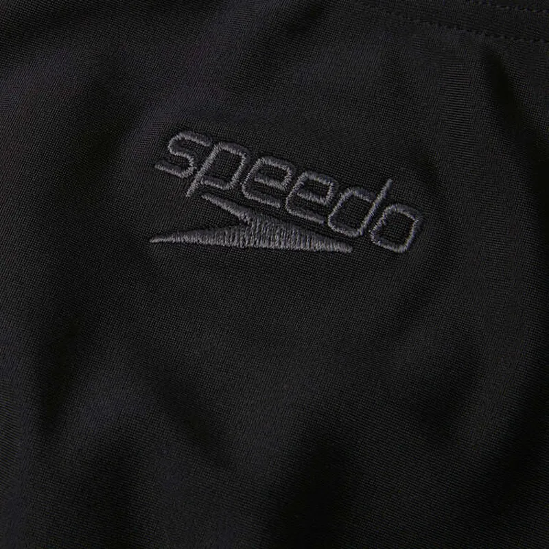 Speedo Women's Maternity Fitness One Piece Swimsuit Black-7