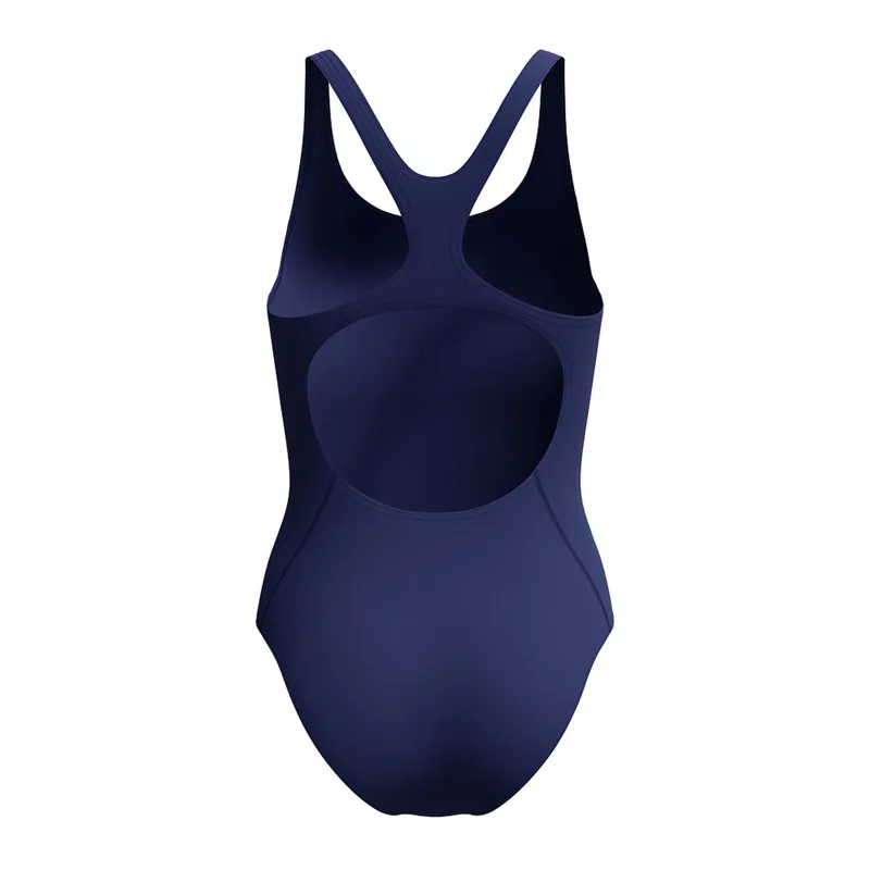 Speedo Women's Medalist Placement Swimsuit Navy/Light Blue-1
