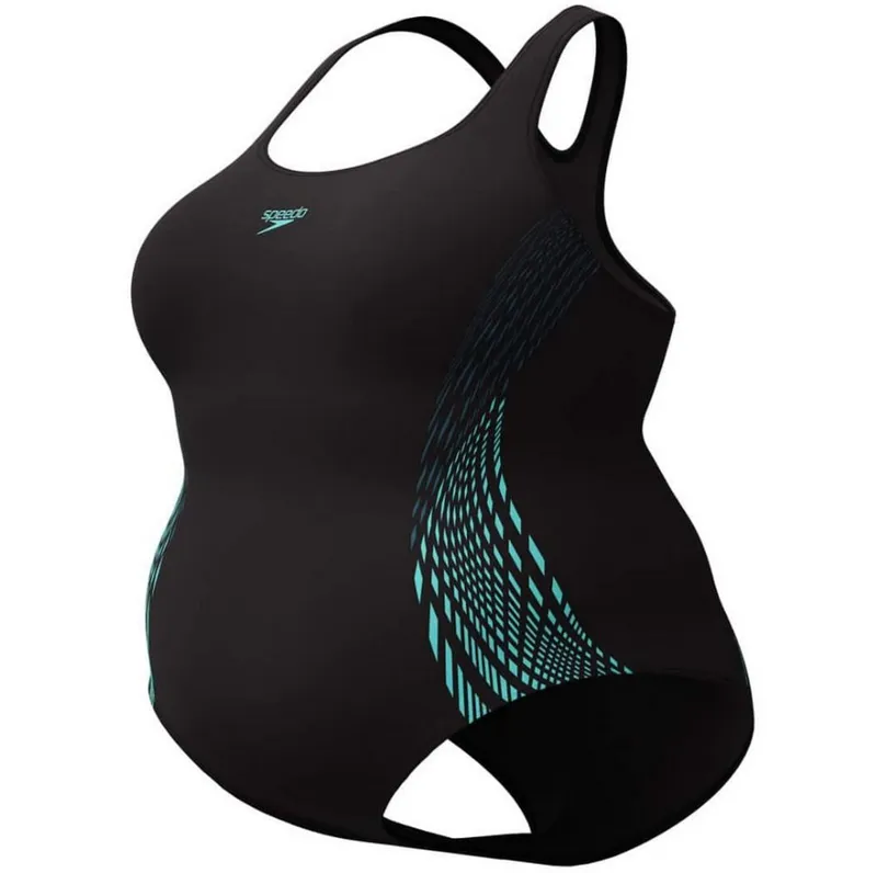 Speedo Women's Placement Medalist+ Swimsuit Dark Teal-7