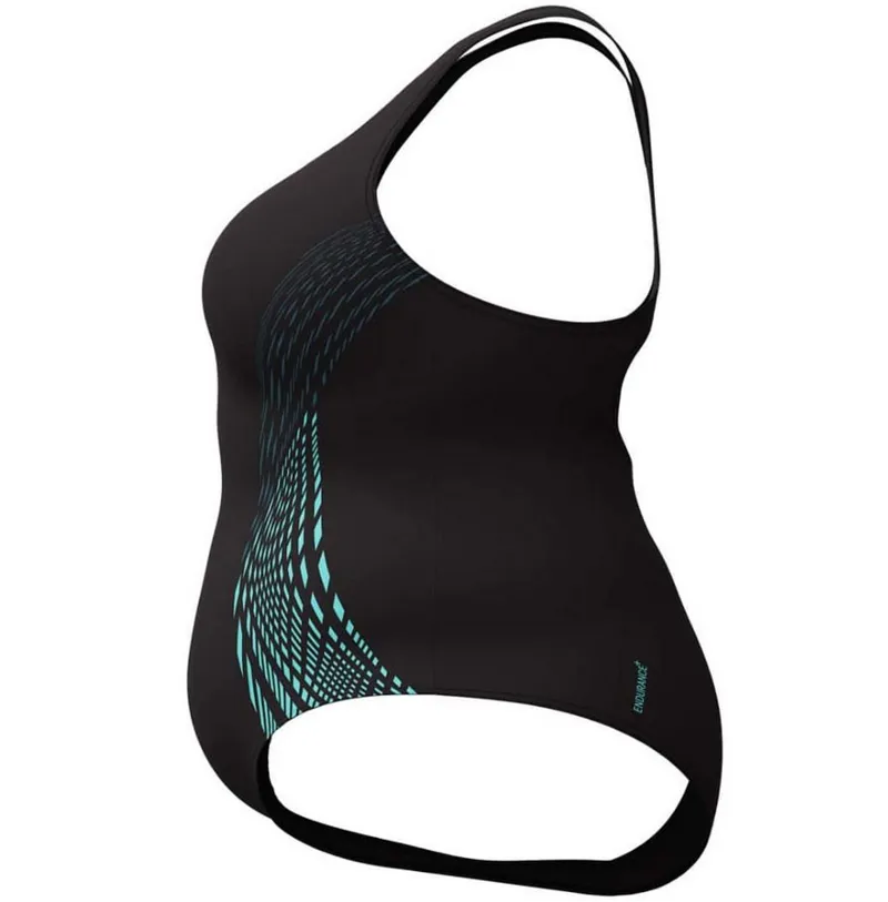 Speedo Women's Placement Medalist+ Swimsuit Dark Teal-5