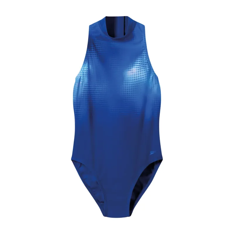 Speedo Women's Printed Hydrasuit Swimsuit Night Watch