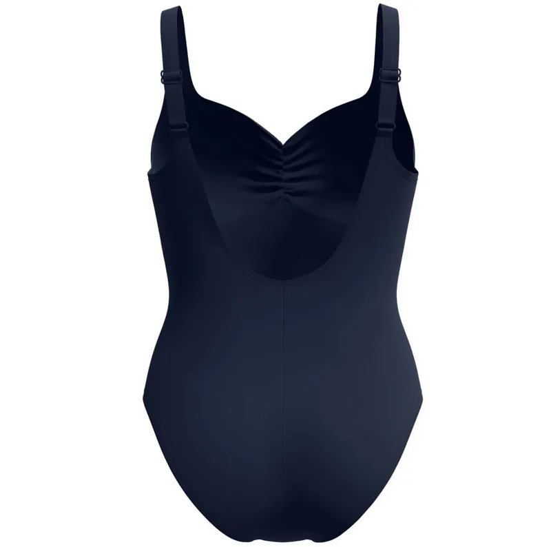 Speedo Women's Shaping AquaNite Swimsuit True Navy-1