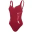Speedo Women's Shaping Printed LunaElustre One Piece Swimsuit Red Magenta