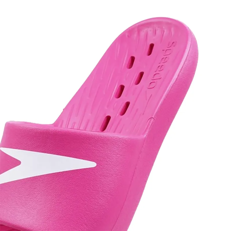 Speedo Women's Slides Pink/White-6