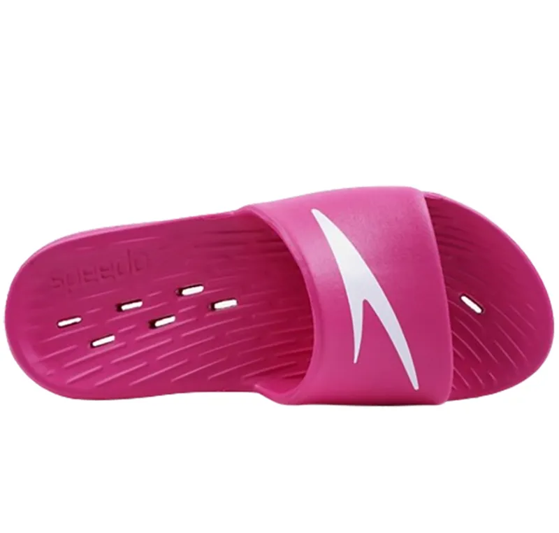 Speedo Women's Slides Pink/White-3