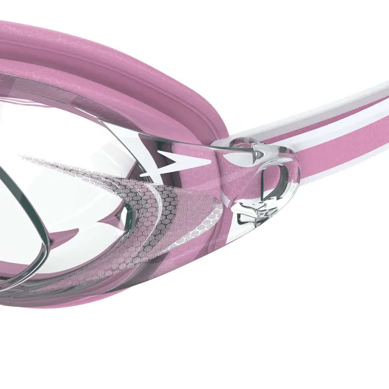 Speedo Women's Vanquisher 3.0 Goggles Funny Pink/Clear-5