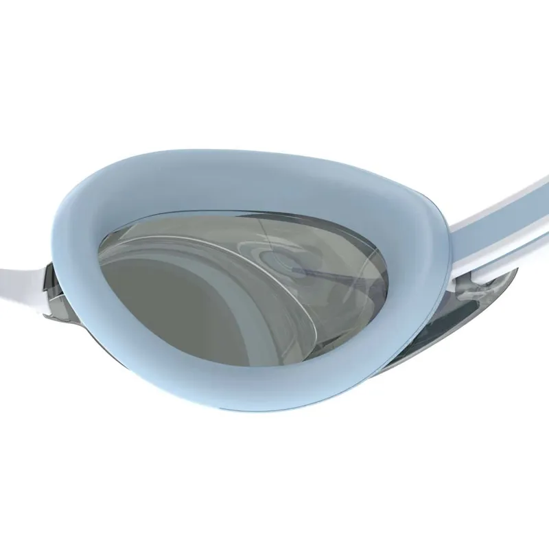 Speedo Women's Vanquisher 3.0 Mirrored Goggles Hawaiian Sky/Grey/Silver-2