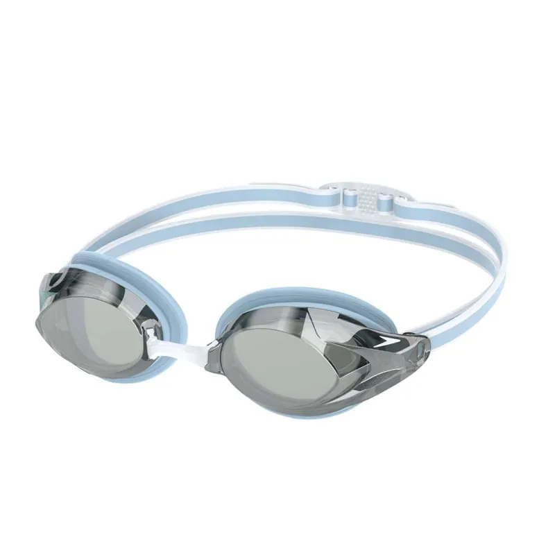 Speedo Women's Vanquisher 3.0 Mirrored Goggles Hawaiian Sky/Grey/Silver