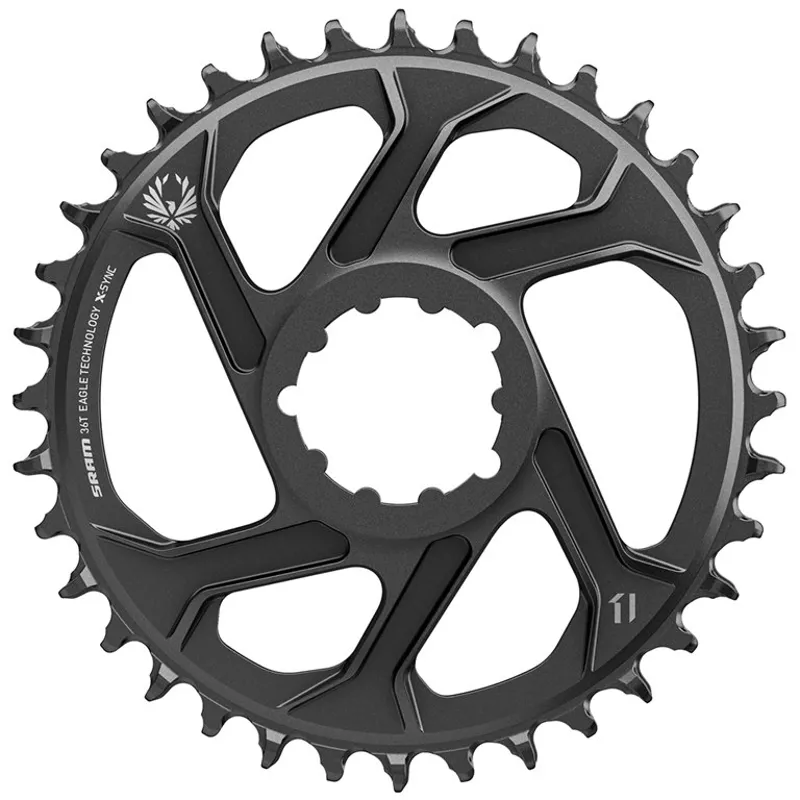 Sram Eagle X-SYNC 2 Direct Mount Chainring 6mm Offset Black-3