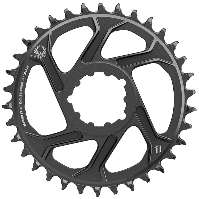 Sram Eagle X-SYNC 2 Direct Mount Chainring 6mm Offset Black-2