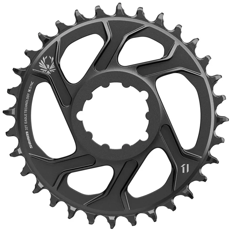 Sram Eagle X-SYNC 2 Direct Mount Chainring 6mm Offset Black-1