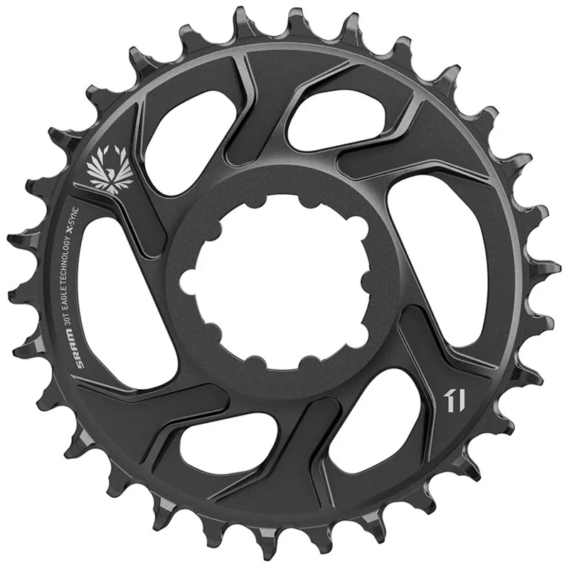 Sram Eagle X-SYNC 2 Direct Mount Chainring 6mm Offset Black