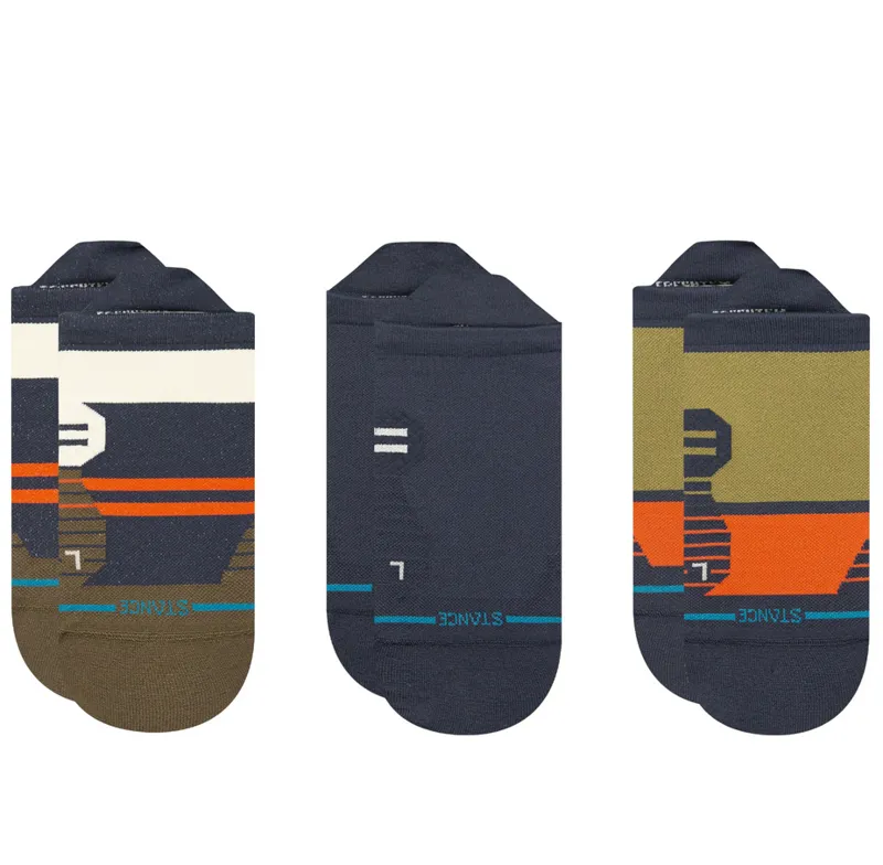 Stance Performance Route Ultralight Tab 3 Pack Navy