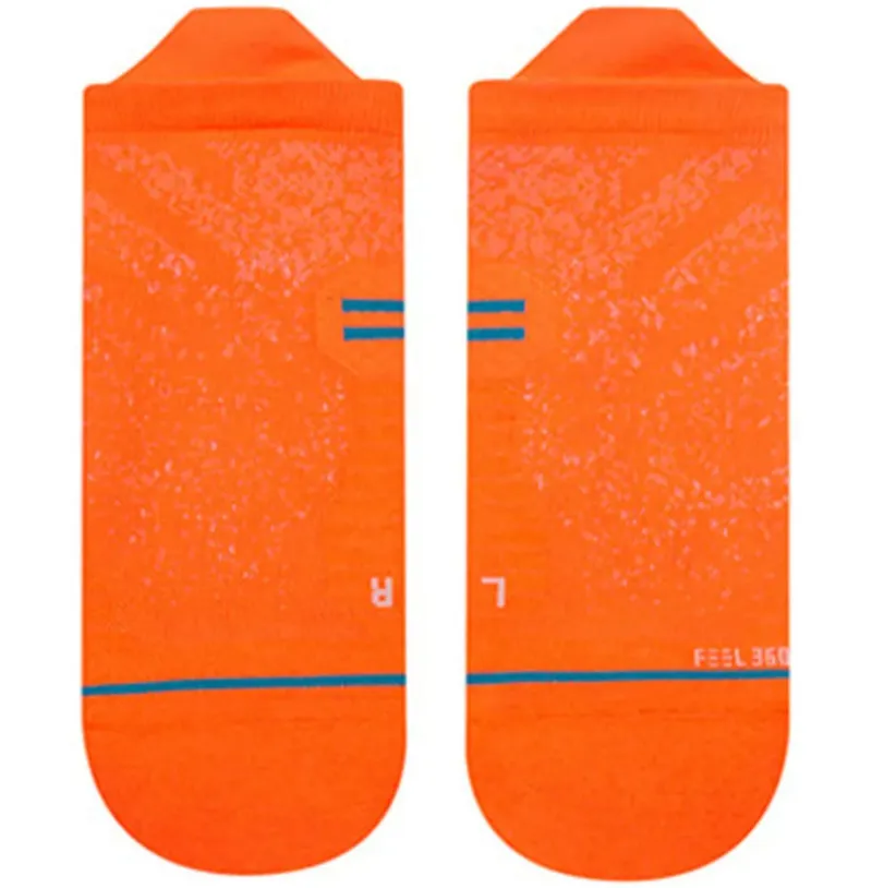 Stance Run Ultra Light Tab Socks Coral-1