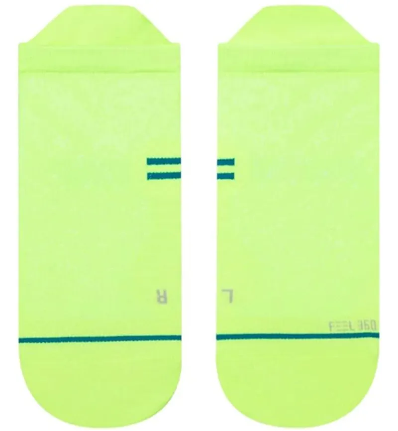 Stance Run Ultra Light Tab Socks Volt-1
