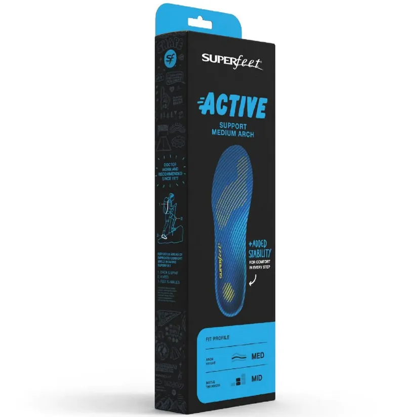 Superfeet Active Support Medium Arch Insoles-4