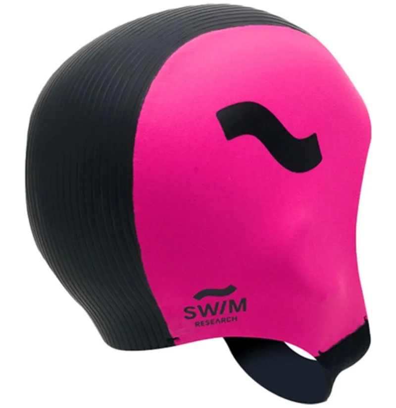 Swim Research Freedom 3mm Swim Cap Black/Pink-5