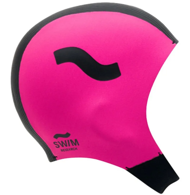 Swim Research Freedom 3mm Swim Cap Black/Pink-3